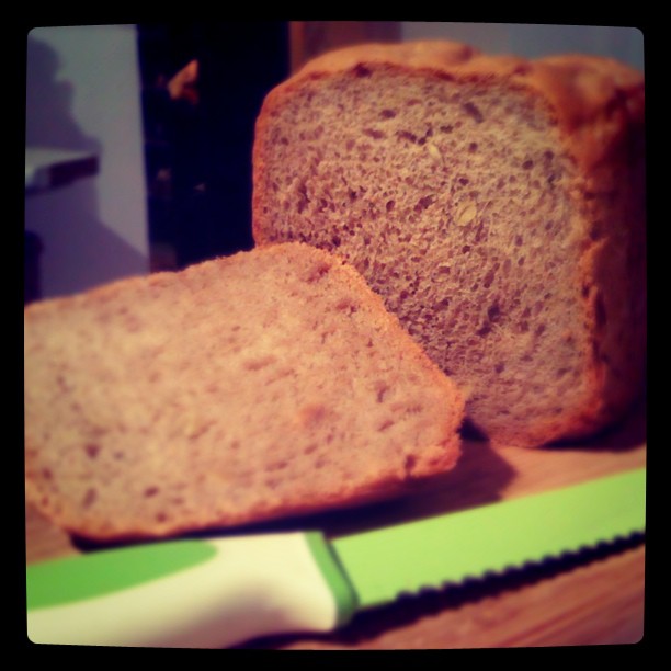 This morning’s home-made bread.