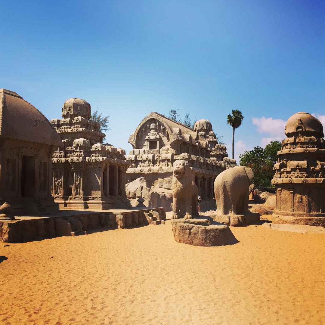 Whistle stop tour of Mahapalipuram between meetings. #india #chennai