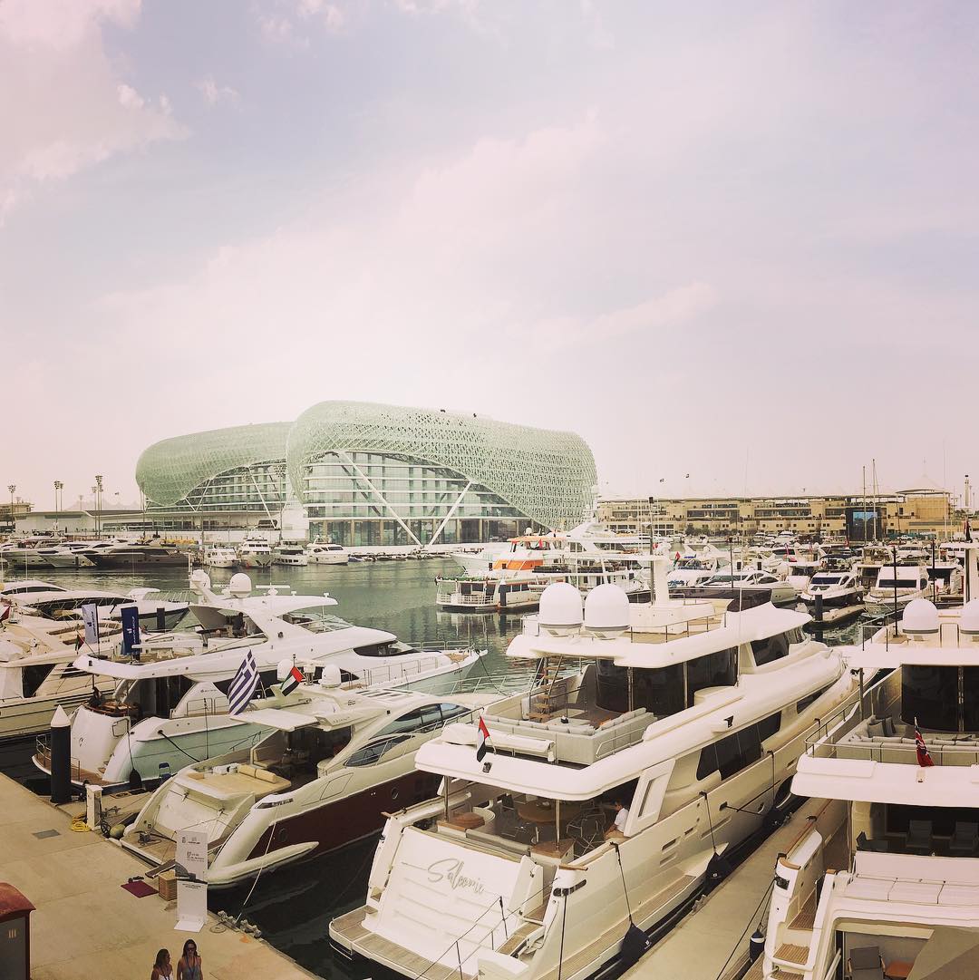 If anyone needs me in the next three days I’ll be here… #inabudhabi #abudhabigp