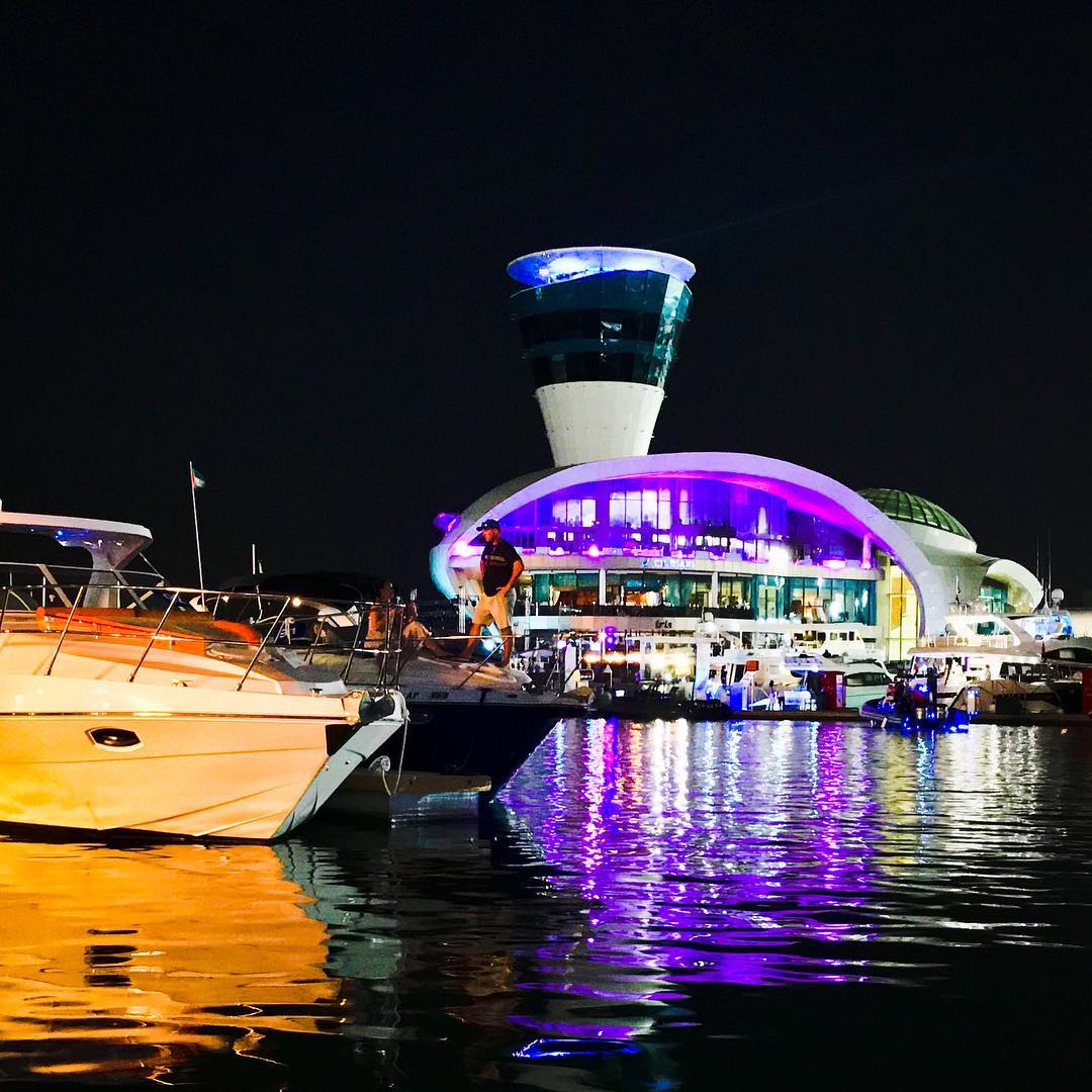 Another day in the marina. #abudhabigp #inabudhabi