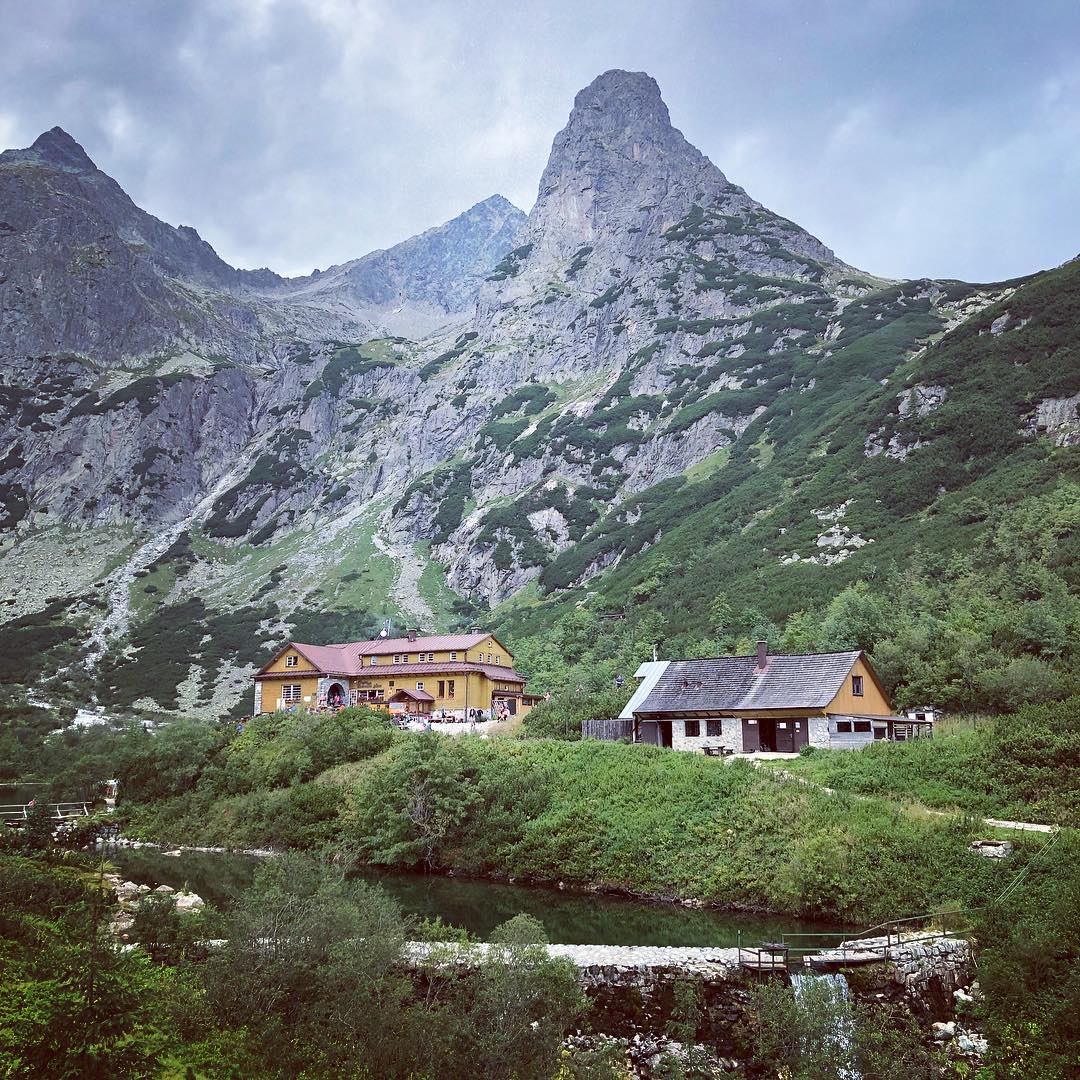 Chata pri Zelenom plese, Vysoké Tatry, Slovakia.