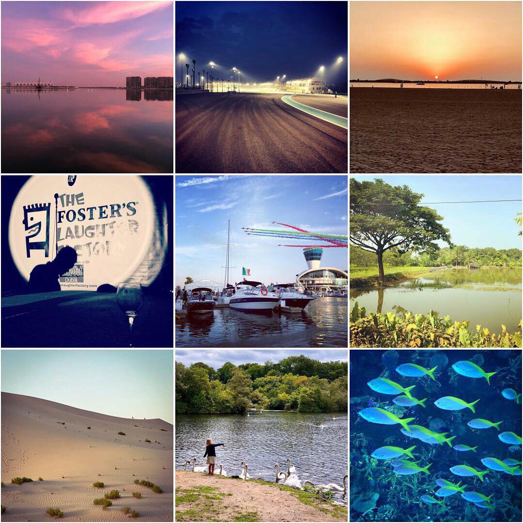 Happy New Year here #inabudhabi. My #topnine2018 has startlingly few people in it.