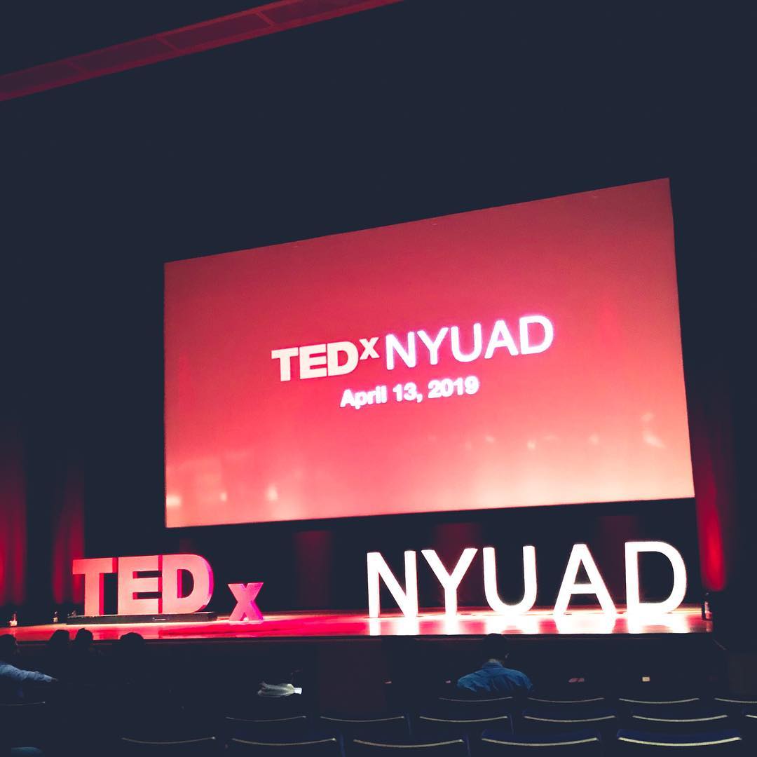 I’m more than a little excited to be finally attending my first TEDx event. #tedxnyuad #tedx