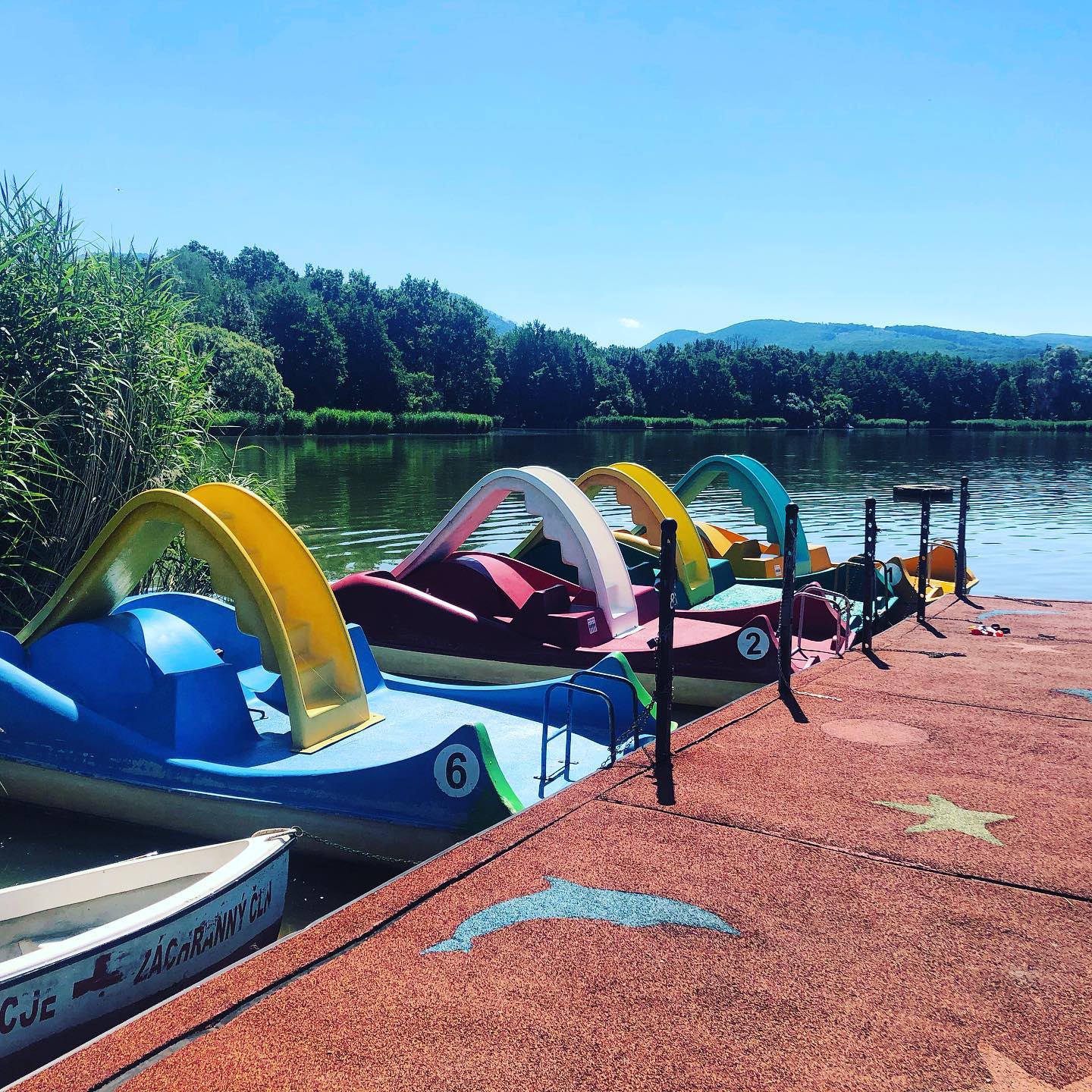 It’s a boat. With a slide on it. Why did I not think of that.