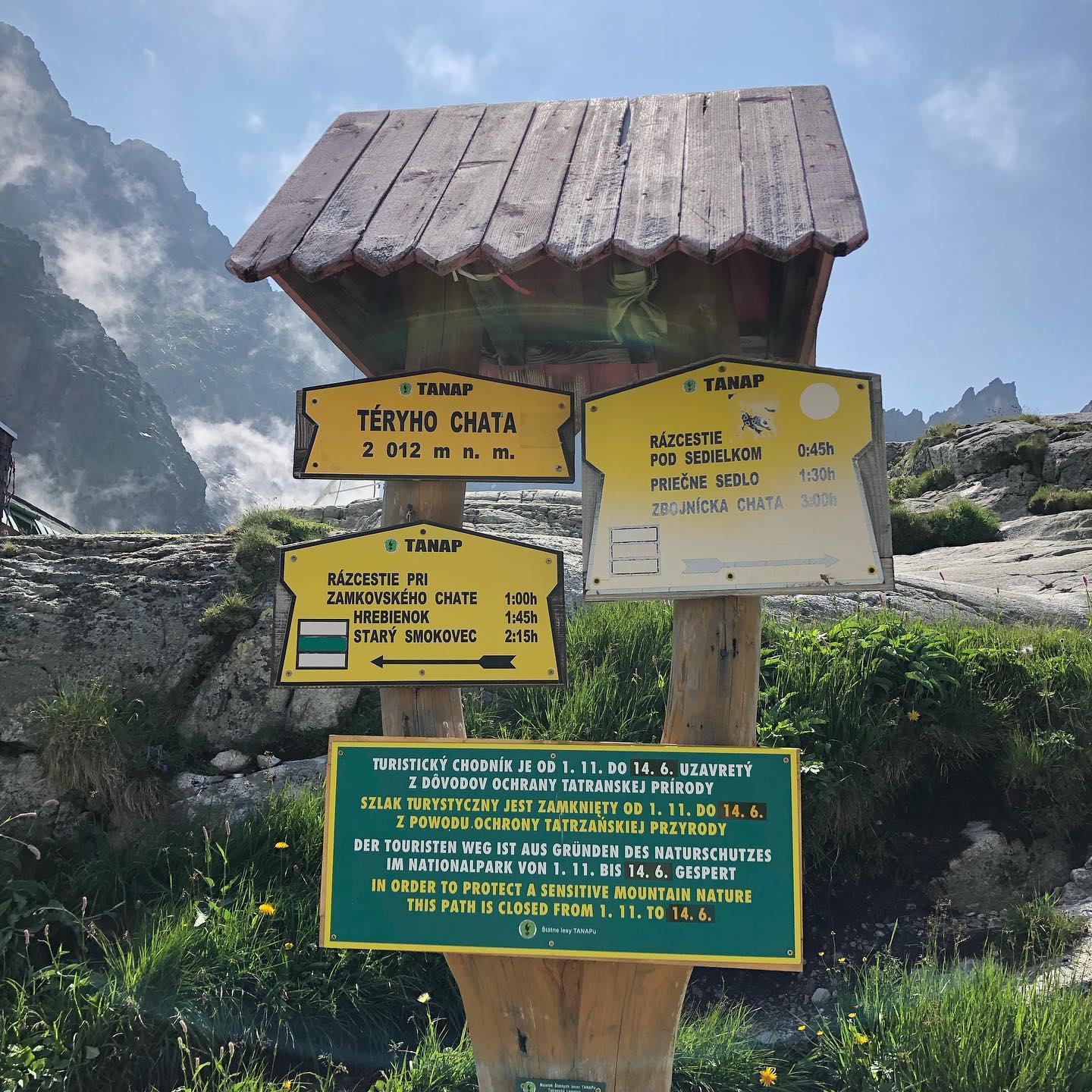 High Tatras hike.