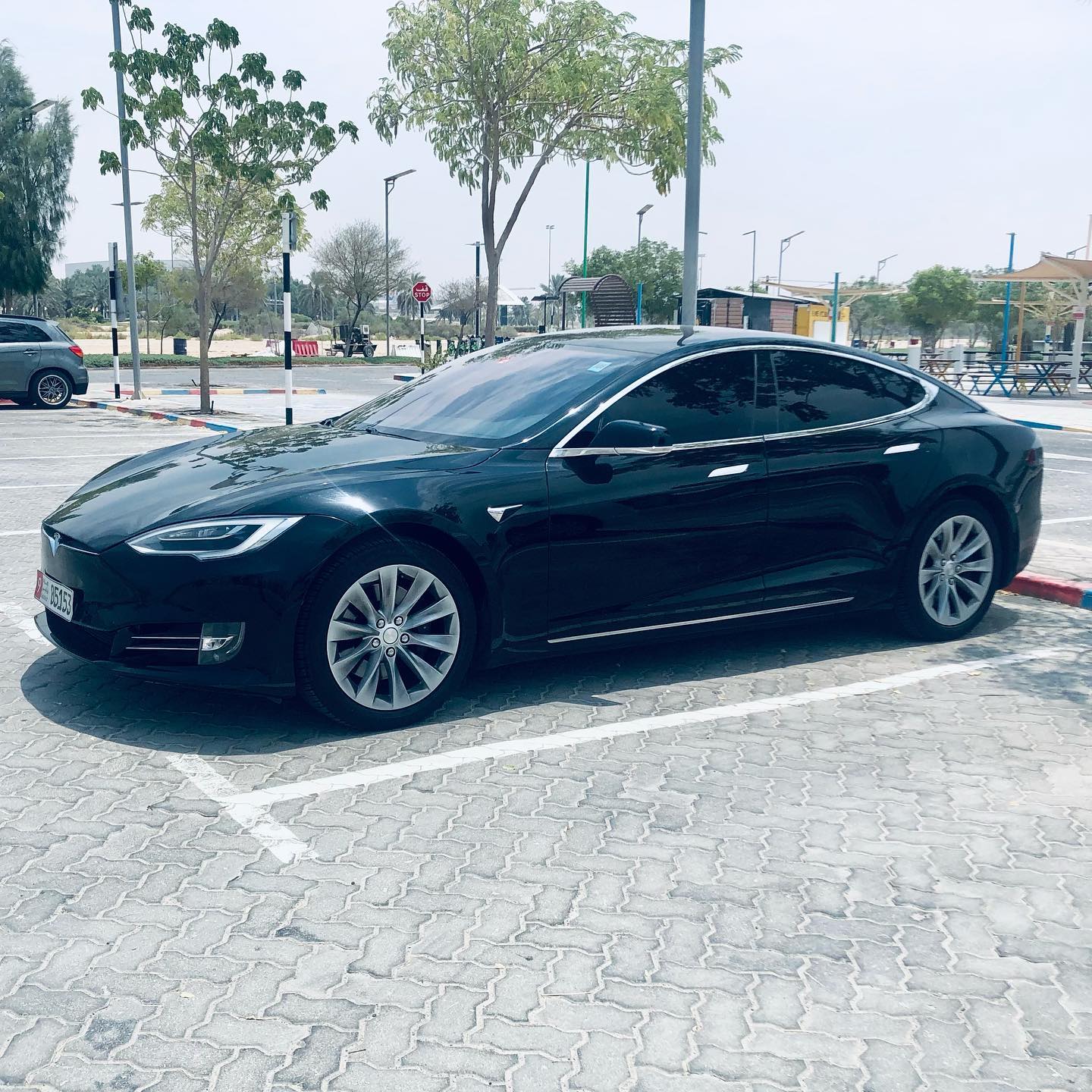 Take a taxi or pay-per-minute rent a model s?