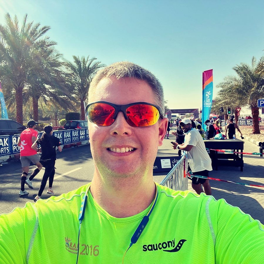 Ras Al Khaimah Half Marathon. Nice to have running events back.